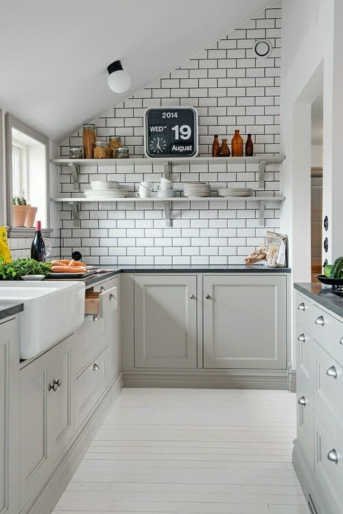 39 Design Ideas to Make “Small Kitchen” Look Bigger, Increasing Kitchen