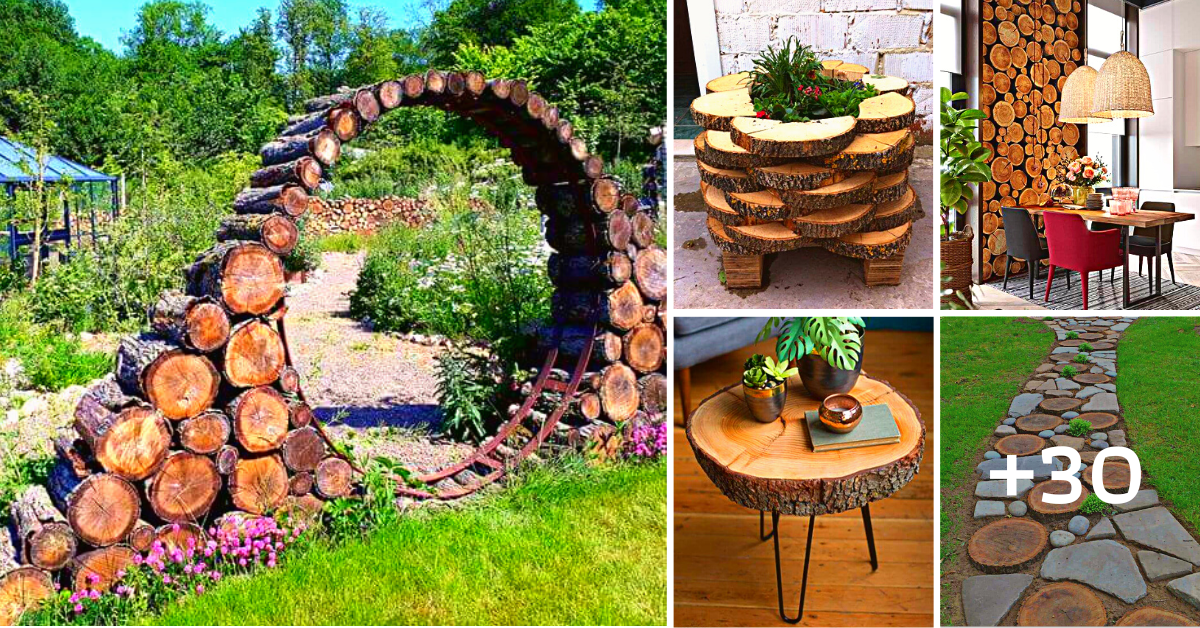 30 Charming "Wood Slice Decor" Ideas to Add a Natural Look to Your Home