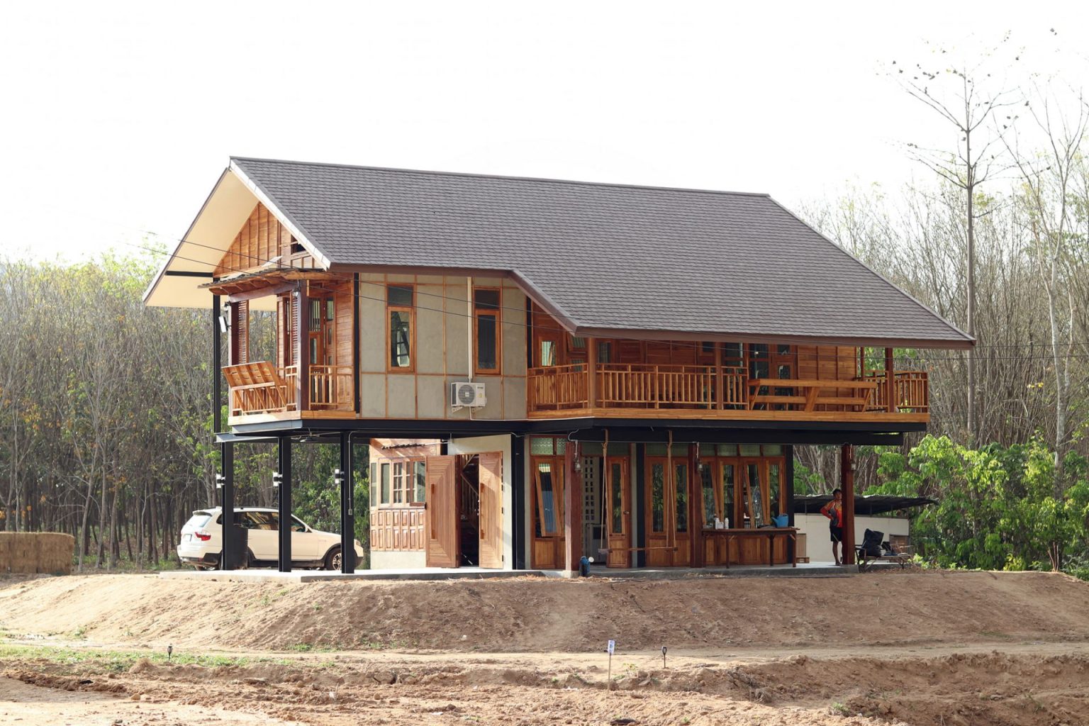 36 Modern Halfconcrete Halfwood House Design Ideas for Your Next Build