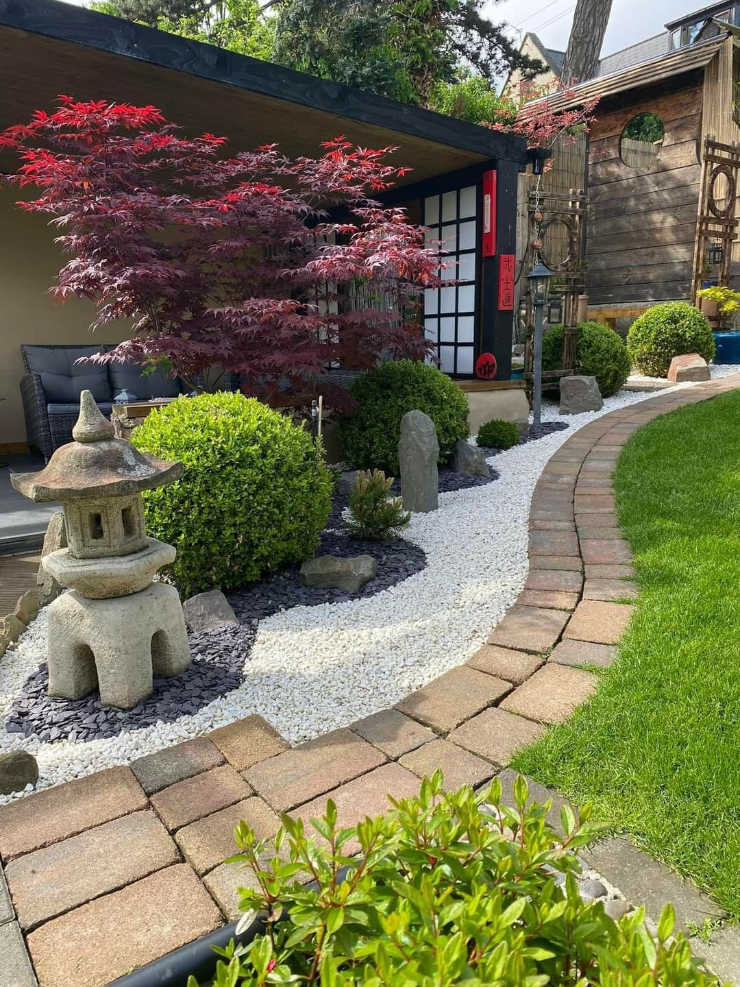 30 Relaxing “Japanese-inspired Front Yard” Landscaping Ideas – Thuy San 